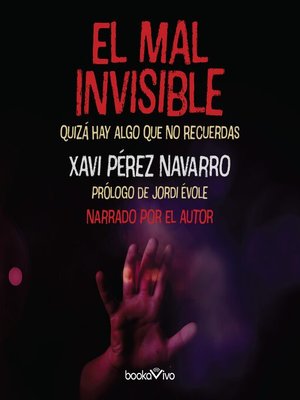 cover image of El mal invisible